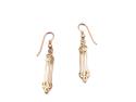 9ct Yellow Gold Celtic Style Earrings