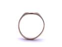 9ct Yellow Gold Oval Plain Signet Ring