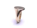 9ct Yellow Gold Patterned Signet Ring