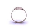 9ct Yellow Gold Patterned Signet Ring