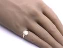 9ct Yellow Gold Patterned Signet Ring