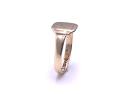 9ct Yellow Gold Patterned Signet Ring