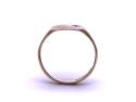 9ct Yellow Gold Diamond Signet Ring