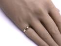 9ct Childs CZ Solitaire Ring