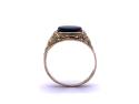 9ct Yellow Gold Onyx Signet Ring