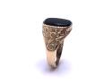 9ct Yellow Gold Onyx Signet Ring