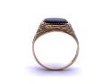 9ct Yellow Gold Onyx Signet Ring