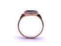 9ct Rose Gold Caraved Corneilian Ring 1925