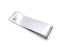 Silver Ruby Money Clip
