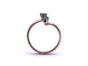 9ct Yellow Gold Emerald Torque Ring
