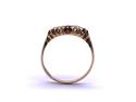 18ct Ruby & Diamond 5 Stone Ring Birm 1911