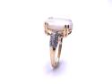 14ct Opal & Diamond Ring