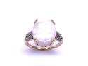 14ct Opal & Diamond Ring