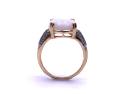14ct Opal & Diamond Ring