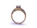 9ct Yellow Gold Zoisite & Zircon Ring