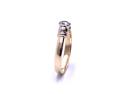 14ct Yellow Gold CZ Solitaire Ring