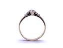 14ct Yellow Gold CZ Solitaire Ring