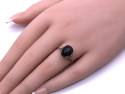 9ct Hawks Eye Quartz & Topaz Ring