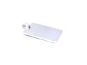 Silver Rectangular Dog Tag Pendant
