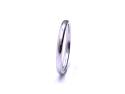 9ct White Gold Plain Wedding Ring 2mm