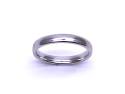 18ct White Gold Wedding Ring 3mm