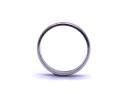 9ct White Gold Plain Wedding Ring 3mm