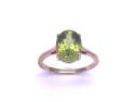 9ct Yellow Gold Changbai Peridot Ring