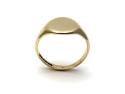 9ct Yellow Gold Oval Signet Ring