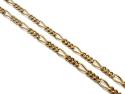 9ct Yellow Gold Figaro Chain 18 Inch