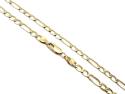 9ct Yellow Gold Figaro Chain 18 Inch