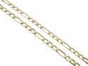 9ct Yellow Gold Figaro Chain 18 Inch