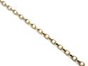 9ct Yellow Gold Fine Belcher Bracelet