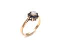 9ct Sapphire & Opal Cluster Ring