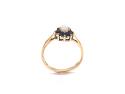 9ct Sapphire & Opal Cluster Ring