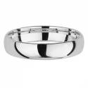 Silver Traditional Court Wedding Band 3mm