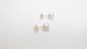 9ct Freshwater Cultured Pearl Earrings 6mm