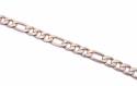 9ct Yellow Gold Figaro Bracelet