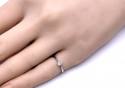 Platinum Diamond Solitaire Ring 0.16ct