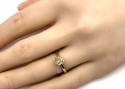 18ct Yellow Gold Diamond Solitaire Ring 0.88ct