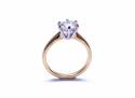 18ct Yellow Gold Diamond Solitaire Ring 1.62ct