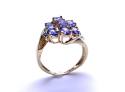 9ct Tanzanite & Diamond Ring