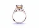 9ct Yellow Gold Citrine Soliatire Ring