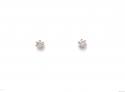 18ct Diamond Solitaire Stud Earrings