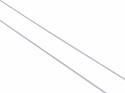 Silver Fine Curb Chain 18 Inch