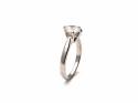 18ct White Gold Diamond Solitaire Ring