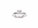 Platinum Diamond Solitaire Ring