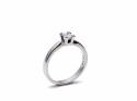 Platinum Diamond Solitaire Ring