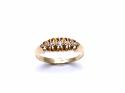 An Old Diamond 5 Stone Ring