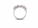 18ct White Gold Princess Cut 5 Stone Ring 1.61ct