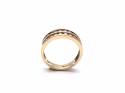 18ct Double Row Diamond Eternity Ring